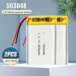 503048 053048 3.7V 800Mah Oplaadbare Lithium Polymeer Batterij Voor MP3 MP4 Gps Rijden Recorder Bluetooth Headset Li Ion mobiele