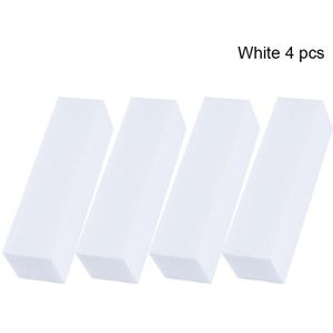 10 Stks/set Zwart Wit Schuren Spons Nagelvijlen Blok Slijpen Polijsten Nail Art Tool Set Manicure Pedicure Nail Gereedschap