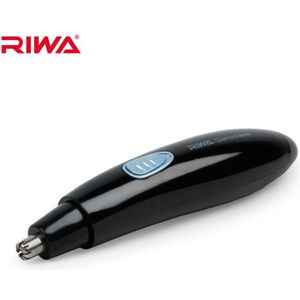 RIWA Neus Trimmer Voor Mannen 1XAA Batterij Rvs Blade Neus en Oor Trimmer Wasbare Neus Haar Snijder RA-555B