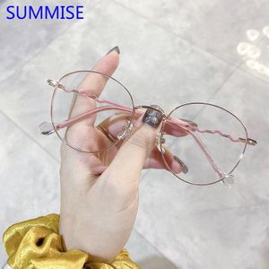 Summise Titanium Glazen Frame Vrouw Bijziendheid Brillen Frame Vrouwen Optische Brilmontuur Mode Brillen Top