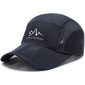 Zomer Snapback Baseball Caps Mannen Vrouwen Sport Run Hoed Mesh Cap Dad Hoed Dunne Sneldrogende Sport cap Zonnehoed Voor Mannen