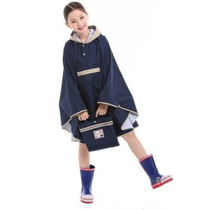 Camping Kids Poncho Regenjas Wandelen Ondoordringbare Waterdichte Kinderen Regenjas Meisjes Herbruikbare Capa De Chuva Regen Gear AD50RC