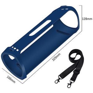 Outdoor Reizen Siliconen Case Cover Met Band Karabijnhaak Voor Sony SRS-XB43 Draagbare Draadloze Bluetooth Speaker
