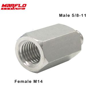 Polijsten Machine M14 Rotary Polijstmachine Extension Shaft voor Car Care Polijsten Accessoires MARFLO Auto Detailing Backing Plaat Pad