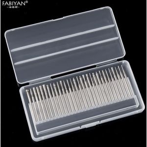 30 Stks/set Nail Art Roestvrij Staal Boor Cuticle Schoon Pedicure Manicure Elektrische Mills Burr Grinder Tool Met Opbergdoos