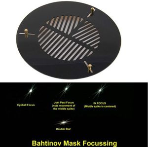Telescoop Bahtinov Focus Masker Dauw Shield Front Diameter 60-300mm Vaststelling 65-100/85-120 /105-150/125-180/150-200/175-220