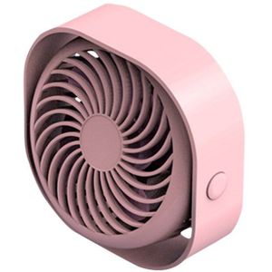 Vierkante Zomer Mini Ventilator Draagbare Beweging Usb Oplaadbare Koeling Thuis Tafel Type Fans