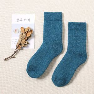 Rusland Super Dikker Effen Sokken Merino Wol Konijn Sokken Tegen Koude Sneeuw Sokken Winter Gelukkig Grappig Sokken Vrouwelijke Vrouwen Sokken