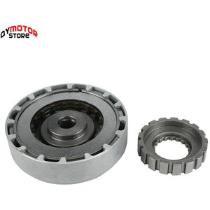 3 Plaat Handmatige Motor Koppeling Montage Voor Lifan 125cc Dirt Pit Bike Horizontale Motor Onderdelen