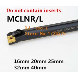 1 PCS S16Q-MCLNR12 S20R-MCLNR12 S25S-MCLNR12 S32T-MCLNR12 MCLNL12 16mm 20mm 25mm 32mm de Rechts/Links CNC Draaibank gereedschap