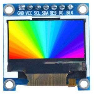 NoEnName_Null 0.96 inch 7 P SPI 262 K Kleur TFT LCD Module ST7735S Drive IC 128*64