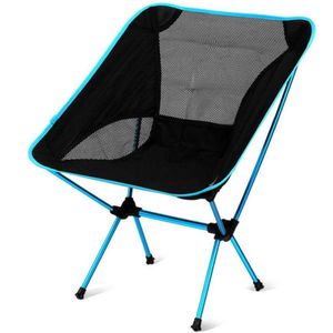 Camping Vouwen Maan Stoelen Outdoor Vissen Stranden Rugleuning Seat Camping Bbq Stoelen Tuin Ultralight Kantoor Meubelen