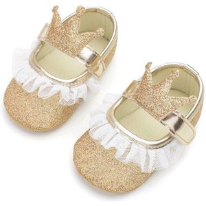 Peuter Baby Meisjes Casual Schoenen Prinses Sequin Crown Soft Sole Pasgeboren Meisjes Schoenen Baby Little Kids Anti-slip Kinderwagen sneakers