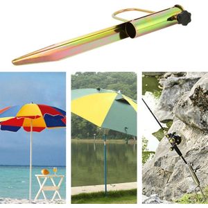 Grond Grote Nagels Vissen Paraplu Archer Tuin Outdoor Reizen Paraplu Ijzer Zon Strand Paraplu Accessoires