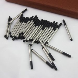 10 stks/partij Rollerball Vullingen 0.5mm Zwarte Inkt Standaard Refill Roller Pen Vullingen 8.3 cm