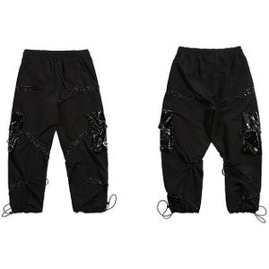 11 Bybb&#39;s Dark Hip Hop Multi Zakken Losse Harem Cargo Broek Mannen Harajuku Streetwear Elastische Taille Joggers Mannelijke Broek Mode