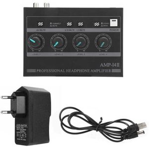 Ultra-Compacte Hoofdtelefoon Versterker Perfect Voor Thuis En Professioneel Gebruik Compatibel Met De Meeste Op De Markt Input Apparaat