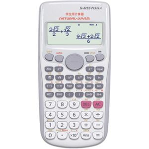 FX-82ES Plus Een Functie Wetenschappelijke Rekenmachine Junior High School Examens Cpa Economist