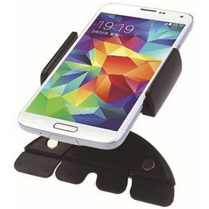 Universele Auto CD Speler Slot Mount Cradle Houder Voor iPhone 6/6s plus Samsung Galaxy GPS