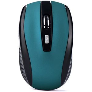 Draagbare Optische Mini Gaming Muis 6 Toetsen 2000Dpi Usb-ontvanger 2.4Ghz Draadloze Muizen Voor Pc Laptop desktop 20Jun11