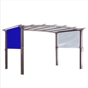 Pergola Vervanging Luifel Cover Met Fixatie Strap Universal Waterdichte Luifel Top Voor Outdoor Home Schaduw Structuur Wwo