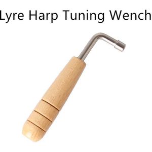 Lier Harp Tuning Wrench Tuner Layya Hendel Lier Houten Handvat Aanpassing Tool Inner 4 Hoek Sleutel