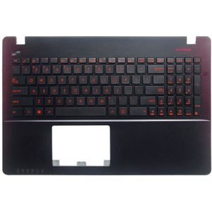 Us Keyboard Voor Asus K550 A550 Y581 X550V X552C X550 X550C X550L F501 F501A F501U Y582 S550 D552C X550KD Palmrest bovenste Cover