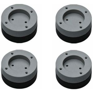 Big 4 Stuks Anti Vibration Voeten Pads Wasmachine Rubber Mat Anti-Vibratie Pad Droger Universele Vaste Non-Slip Pad