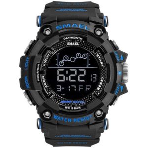 SMAEL Mode Mannen Oranje Multifunctionele Waterdichte Grote Dial LED Digitale Horloge Mannen Casual Sport Heren Horloges Relogio Masculino