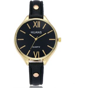 Reloj mujer vrouwen Horloge Luxe Rose Gold Casual Lady Armband Horloge Dames Lederen Quartz Horloge Meisje kobiet