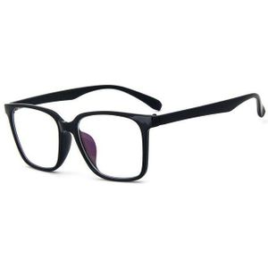 Mannen Vrouwen Bril Frame Zwarte Brillen Frame Vintage Vierkante Clear Lens Optische Brilmontuur Brillen