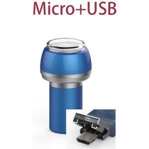 Draagbare Usb Opladen Elektrische Scheerapparaat Voor Iphone Mannen Elektrische Mobiele Telefoon Oplaadbare Scheerapparaat Scheermes Voor Android