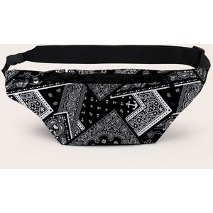 Deanfun Heuptas 3D Gedrukt Bruin Fanny Pack Voor Vrouwen Portable Bag Voor Mannen D18054