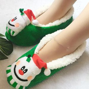 Christmas Warm Socks Soft Anti-slip Thick Floor Socks Thermal Socks Slippers For Women Christmas