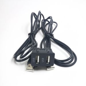 Biurlink Twee Stijl Auto USB Lader Dual USB Socket USB Interface Poort Opladen voor Ford Ranger voor Tablet Telefoon GPS