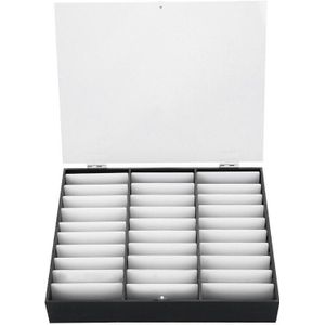 Nail Manicure Opbergdoos 33 Grids Draagbare Verstelbare Container Acryl Organizer Nail Gereedschap