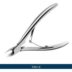 Nail Cuticle Schaar Rvs Manicure Pedicure Gereedschap Zilver Dode Huid Schaar Nipper Clipper Tool