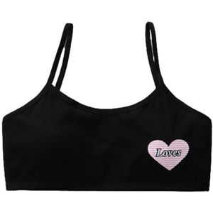 10-15 Jaar Oude Kinderen Ondergoed Beha Meisje Katoenen Kleding Leuke Hemdje Kinderen Vest Mode Hart Baby Beha Kids tank Top