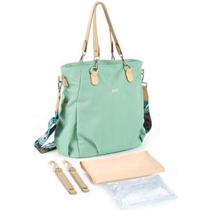 Mode Luiertas voor Mam Waterdichte Baby Tas Grote Capaciteit Multifunctionele Baby Care Bag voor Wandelwagen Bolsa Maternidade 6 Kleur