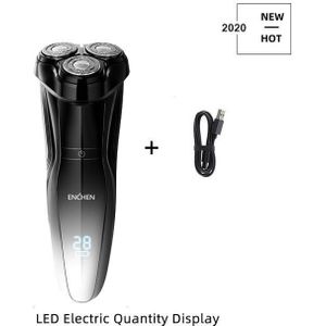 Enchen Blackstone3 Elektrische Scheerapparaat Mannen Razor 3D Drijvende Scheren Machine IPX7 Waterdichte Type-C Usb Oplaadbare Baard Trimmer