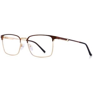 Merrys Mannen Titanium Legering Glazen Frame Mannelijke Vierkante Ultralight Eye Bijziendheid Recept Brillen S2032