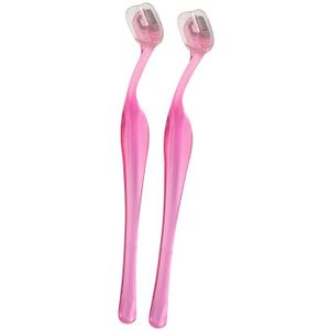 2 Pcs Vrouwen Facial Razor Wenkbrauw Trimmer Eye Brow Vormgeven Blades Brow Scheerapparaat Mes Gezicht Haar Remover Cosmetische Makeup Tools