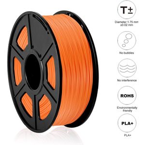 Sunlu Pla Plus 3D Printer Gloeidraad 1.75Mm 1Kg 2.2LBS Pla + Diy 3D Afdrukken Materiaal Met Spool 3D print Vacuüm Verpakking Snel