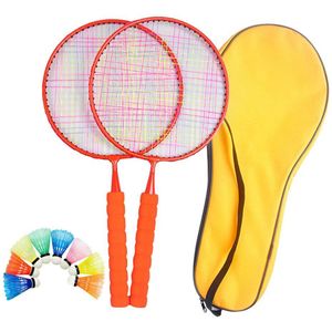 Kinderen Beginners Trainer Oefening Badminton Racket Nylon Bal Set Outdoor Ouder-Kind Sport Educatief Spel Speelgoed