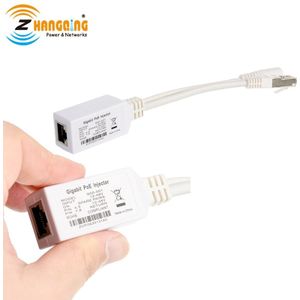 Poe Splitter Kabel Injector Gigabit Poe Injector Met Led Licht Voor Mikrotik En Andere Lan Poort Poe Producten
