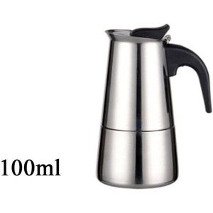 2/4/6/9 Cups Rvs Moka Espre sso Latte Percolator Stove Top Koffiezetapparaat Pot