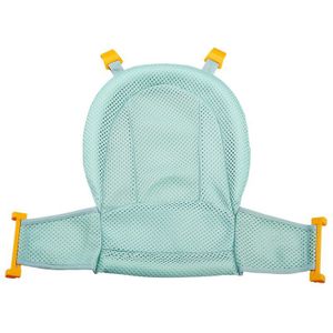 Pasgeboren Baby Verstelbare Bad Kussen Seat Mat Kruis Vormige Antislip Babybadje Netto Mat Kids Bad Douche cradle Bed Seat