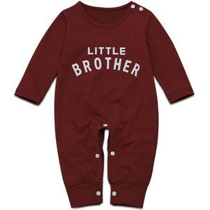 Baby Lente Herfst Kleding Pasgeboren Baby Baby Boy Gebreide Brief Gedrukt Met Lange Mouwen Romper Tops Winter Outfits Kleding