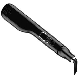 Newhair Stijltang Met Stoom Salon Professionele Nano Titanium Keramische Stoom Flat Iron Met Verwijderbare Kam Digitale Lcd 5 Niveau