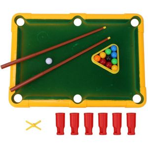 Kinderen Simulatie Biljart Biljart Speelgoed Set Dubbele Interactieve Puzzel Game Tafelblad Zwembad Set Voor 3 Jaar En Ouder